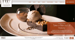 Desktop Screenshot of lockwoodrestaurant.com